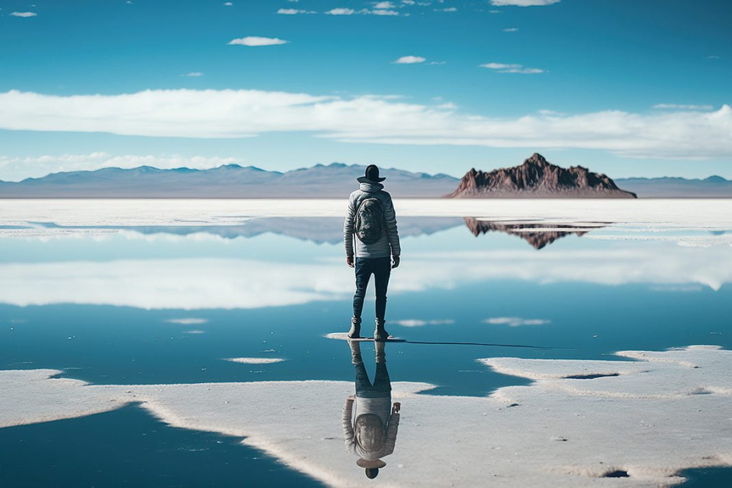 Salar de Uyuni - pustynia solna w Boliwii