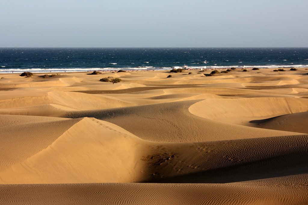 Wydmy Maspalomas (Gran Canaria) uważane są przez niektórych za cud natury