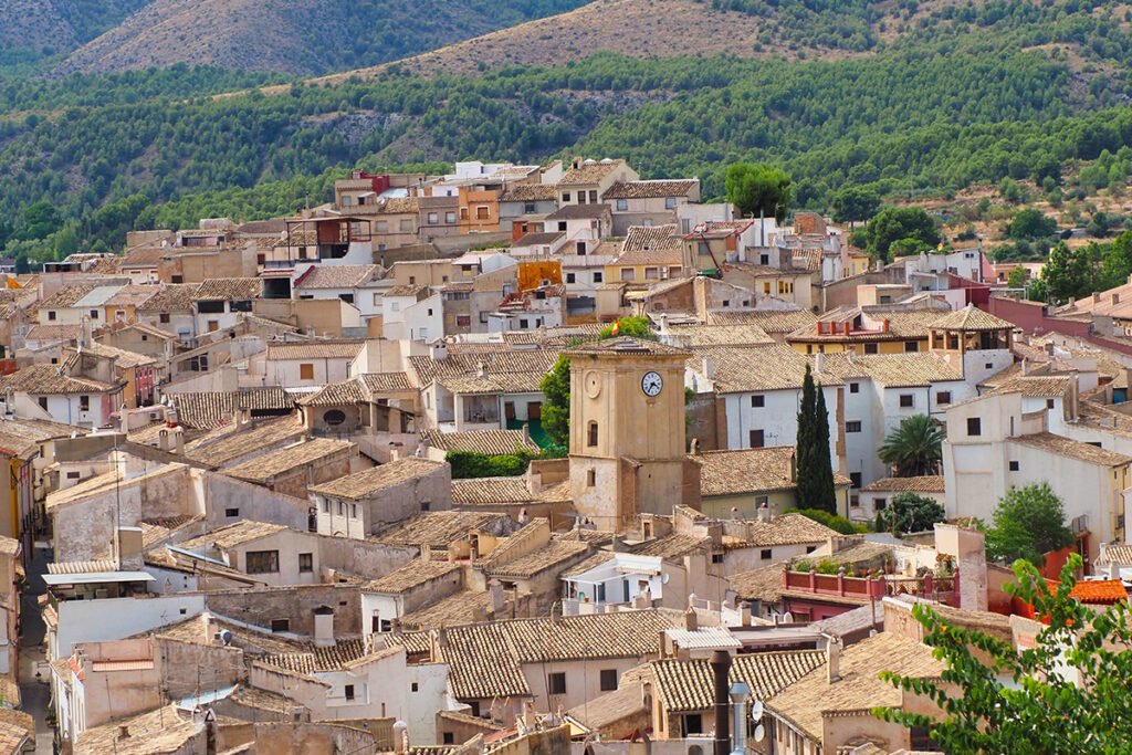 Stare miasto (Casco Viejo) w Caravaca de la Cruz