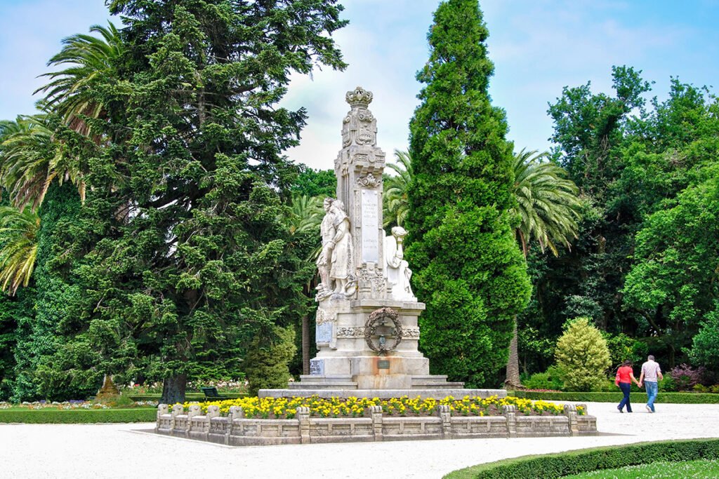 Park Alameda w Santiago de Compostela