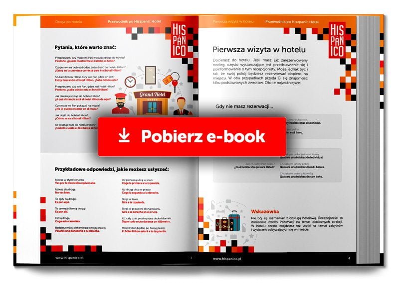 Przewodnik po Hiszpanii: Hotel - POBIERZ Bezpłatny E-book! // Hispanico.pl