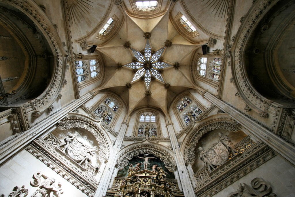 Wnętrze Katedry w Burgos