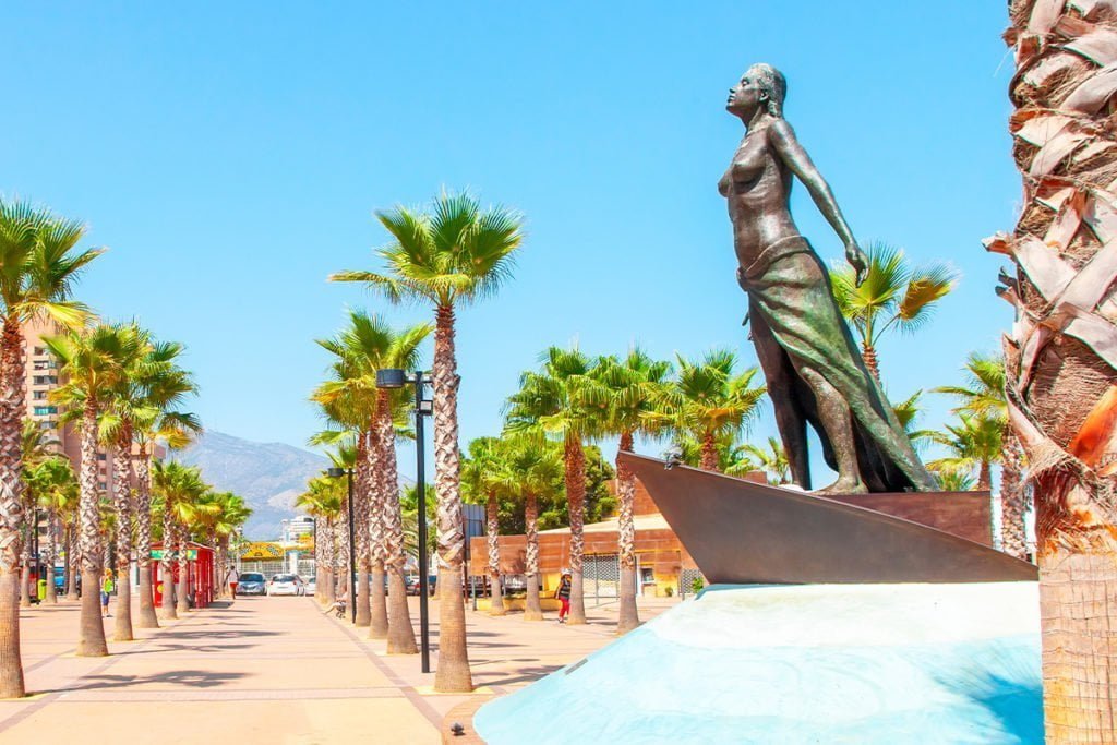 Rzeźba Estatua de la Mediterranea, Fuengirola