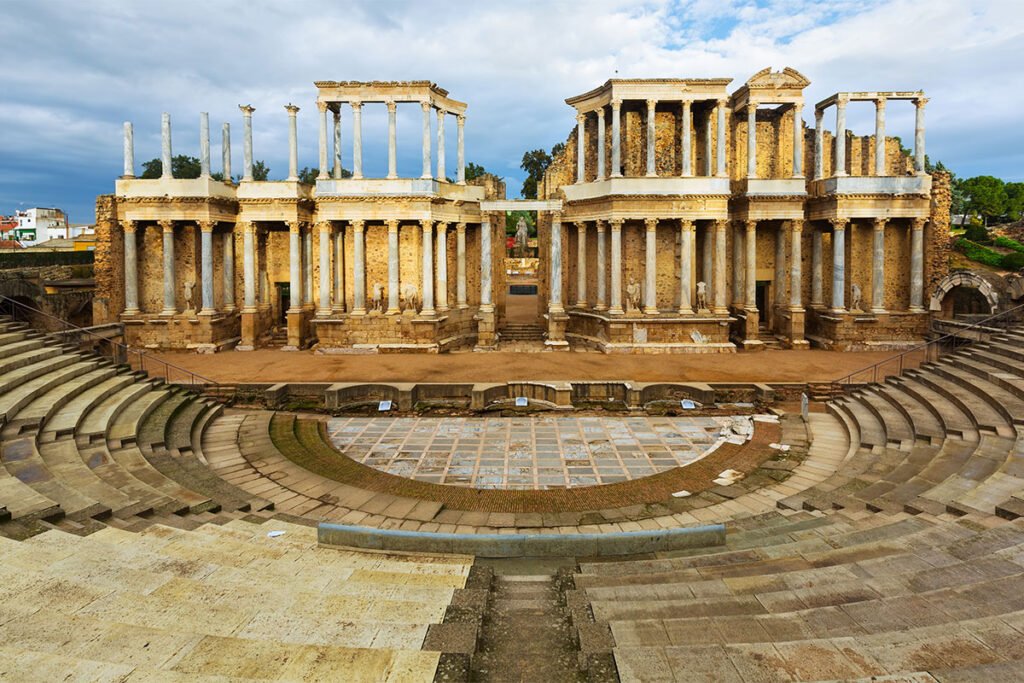 Fasada Teatru Rzymskiego, Mérida