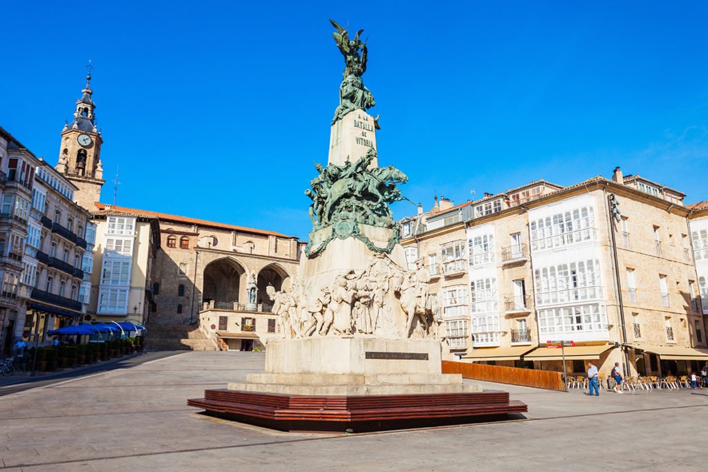 Stare miasto w Vitoria-Gasteiz