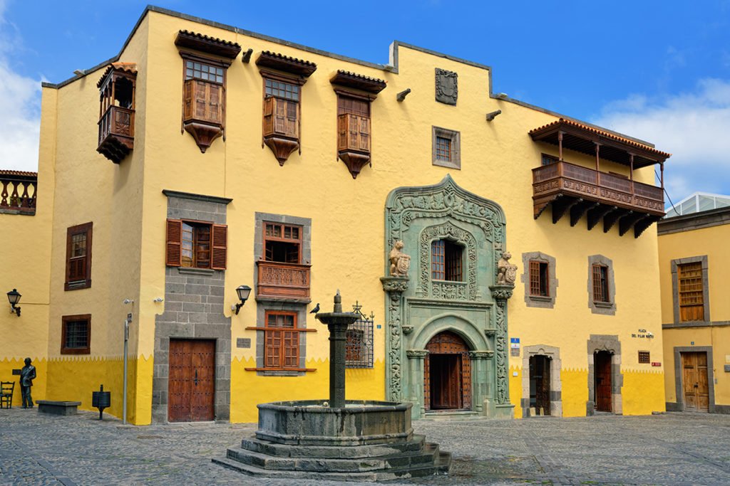 Dom Kolumba (Museo Casa de Colón) w dzielnicy Vegueta