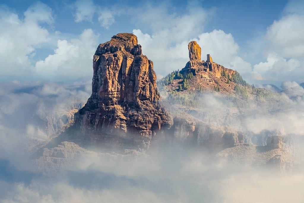 Roque Nublo położona jest w samym centrum Gran Canarii