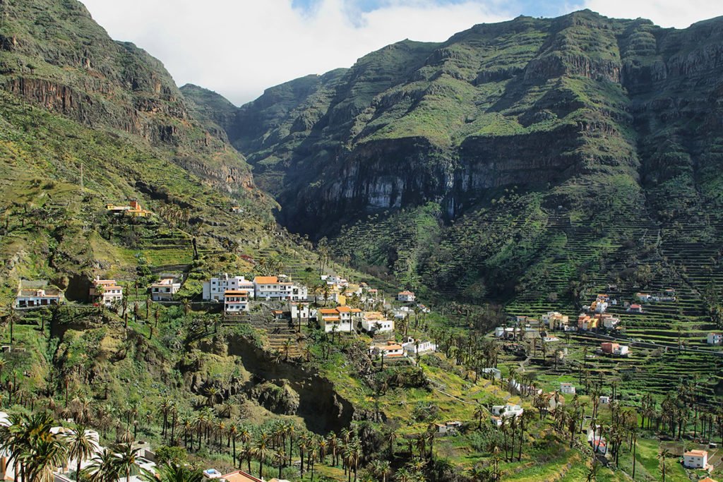 Miasteczko Valle Gran Rey na La Gomerze