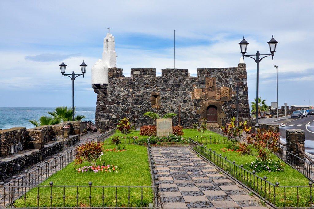 Zamek Castillo de San Miguel w Garachico, Teneryfa
