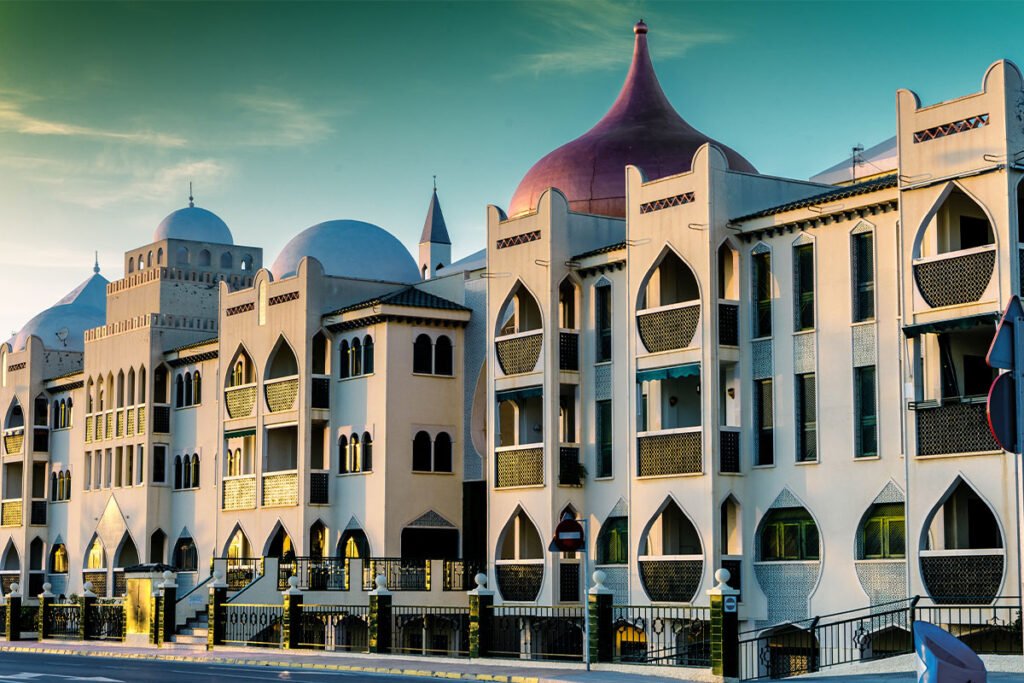 Interesująca architektura w Santa Poli