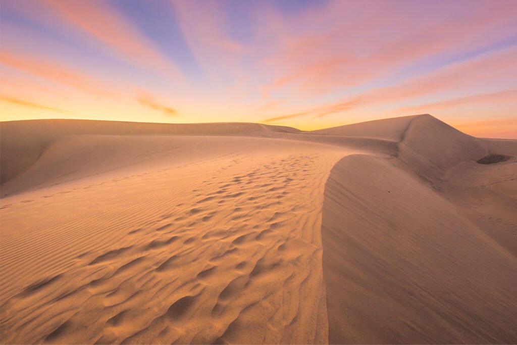 Wydmy Maspalomas na południu Gran Canarii