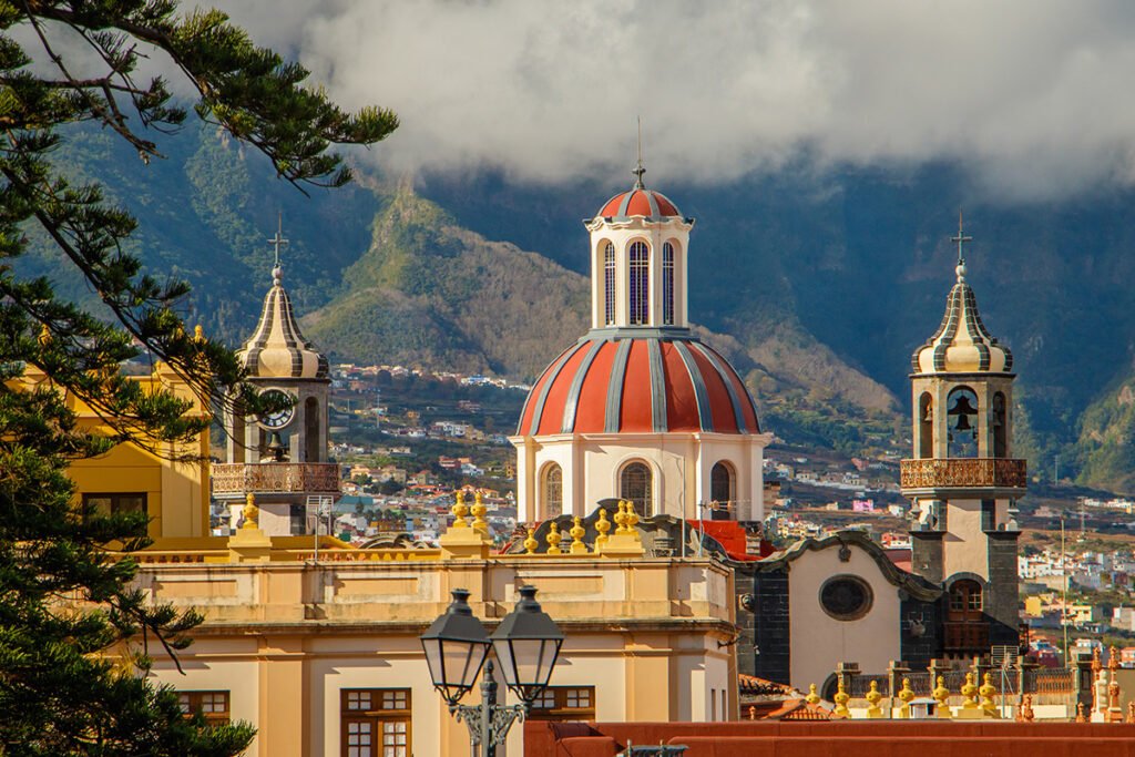 Kopuła kościoła Iglesia de Nuestra Señora de la Concepción (Teneryfa, La Orotava)