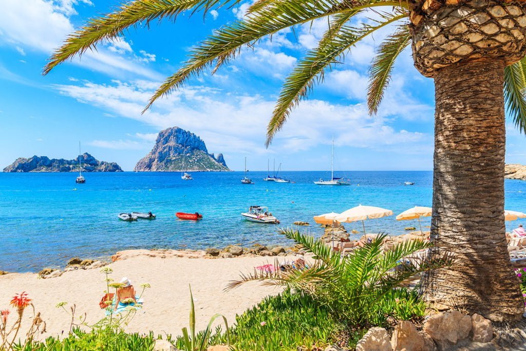 Playa de Cala d'Orte en Ibiza