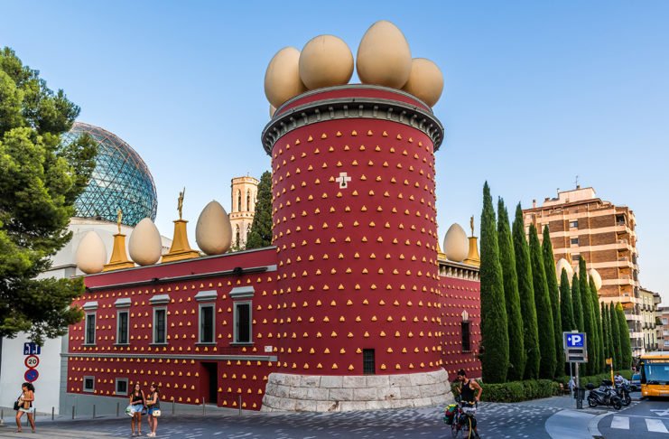 Muzeum-Teatr Salvadora Dali w Figueres (Katalonia, Hiszpania)