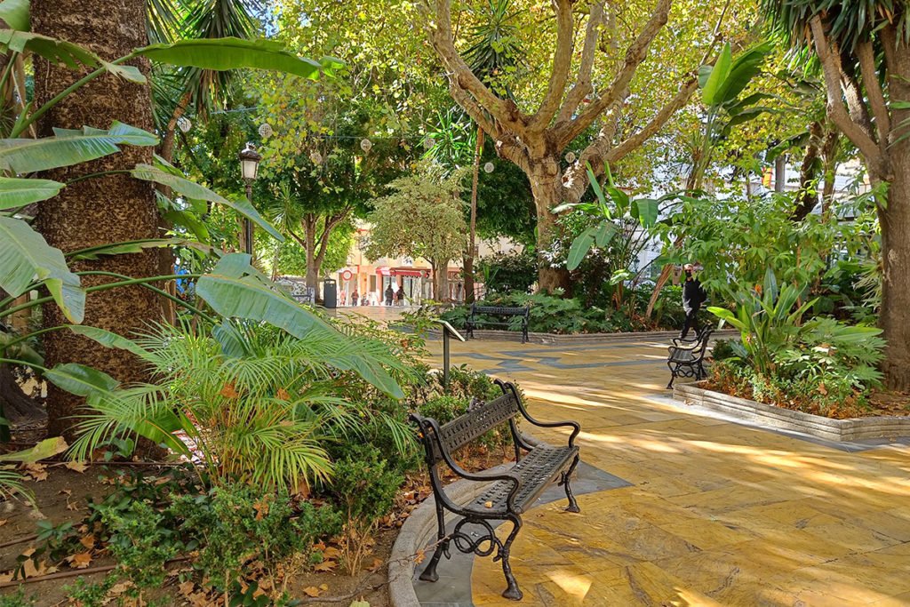 Parque de Alameda w Marbelli