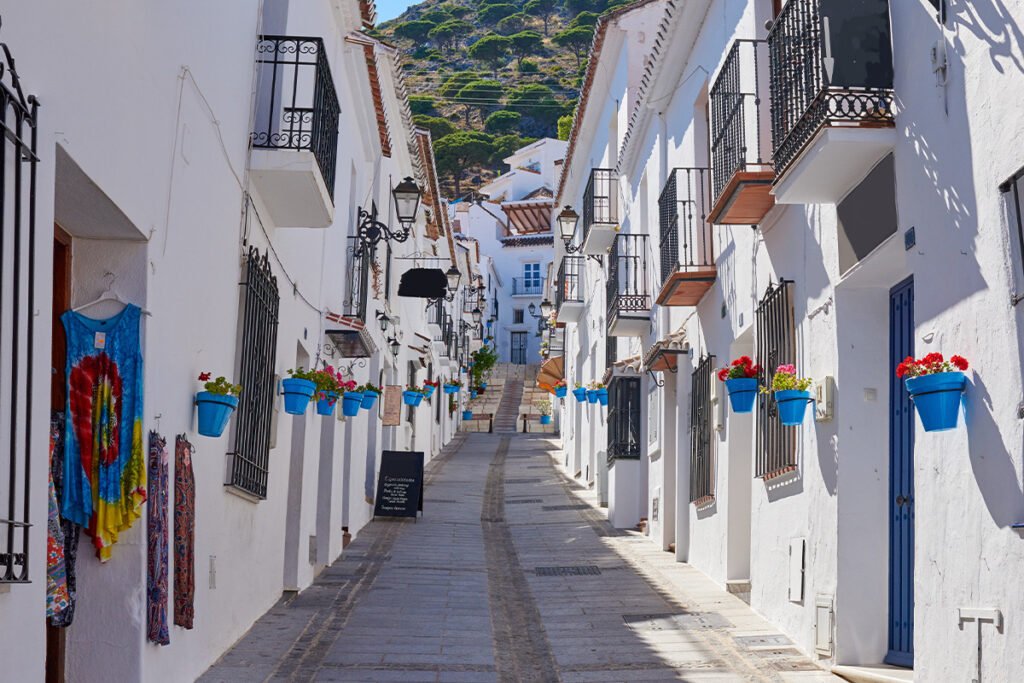Mijas es un típico pueblo blanco andaluz (pueblo blanco)