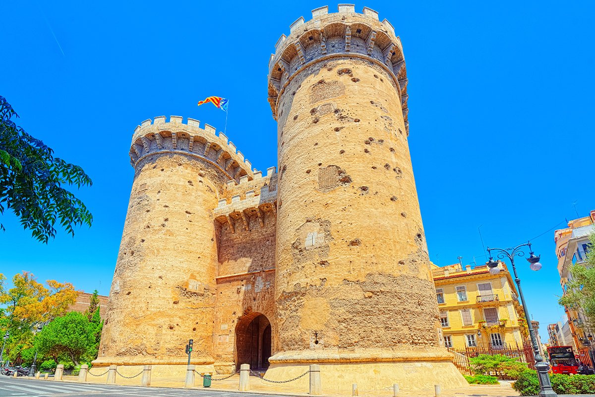 Torres de Quart (Wieże Quart) w Walencji