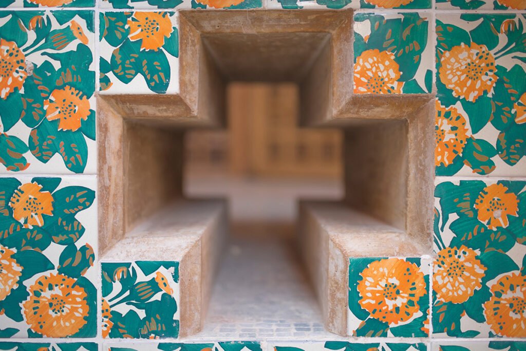 Casa Vicens - zbliżenie na ornamenty