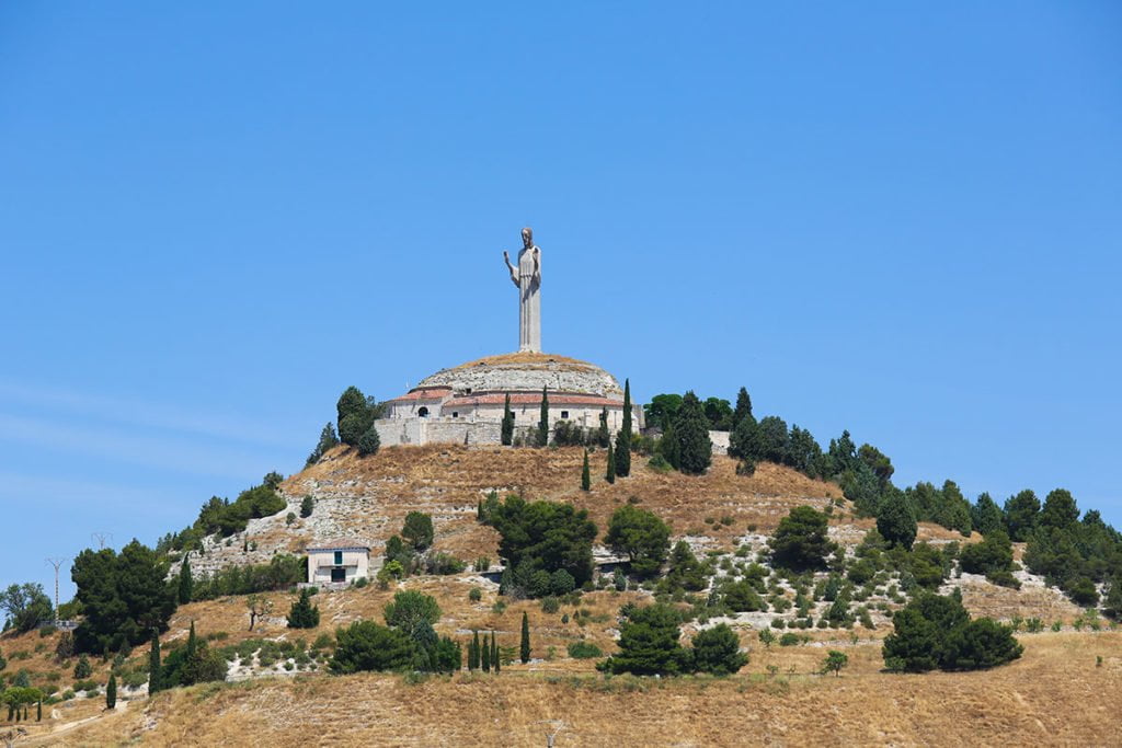 Cristo del Otero - symbol miasta Palencia