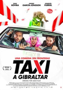 Plakat z filmu "Taksówką na Gibraltar"