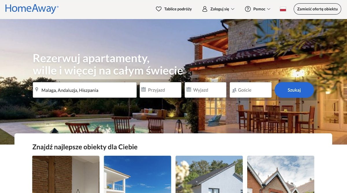 Serwis HomeAway