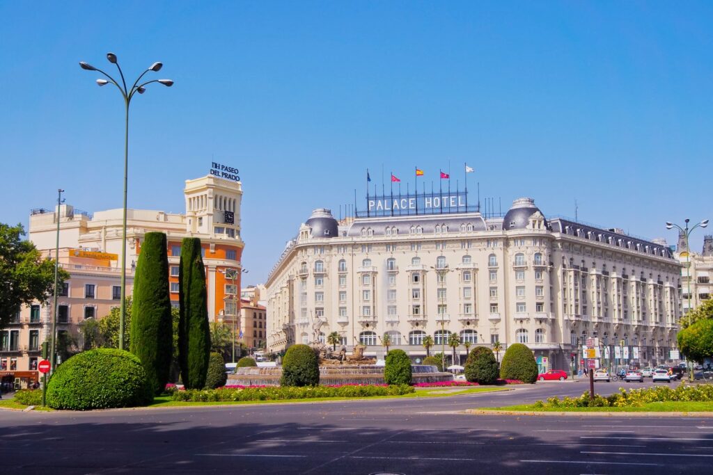 Paseo del Prado w Madrycie
