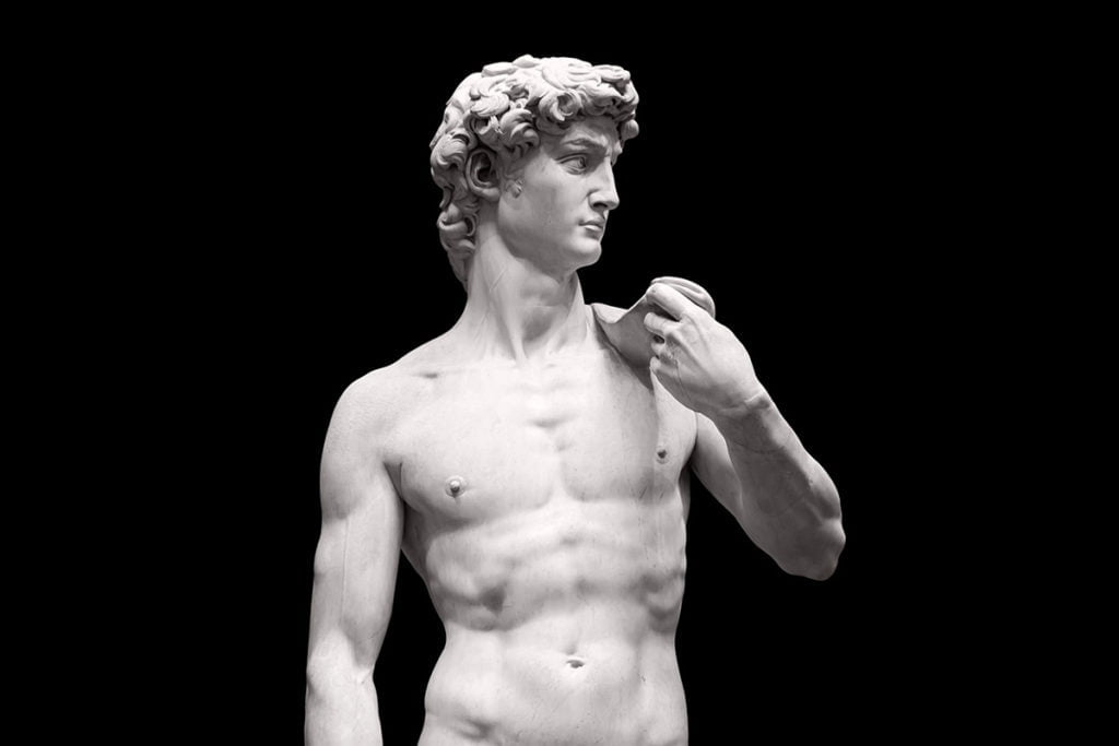"Dawid" Michała Anioła w Galerii Akademii, Florencja