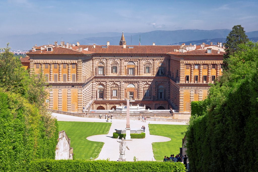 Pałac Pitti i Ogrody Boboli we Florencji