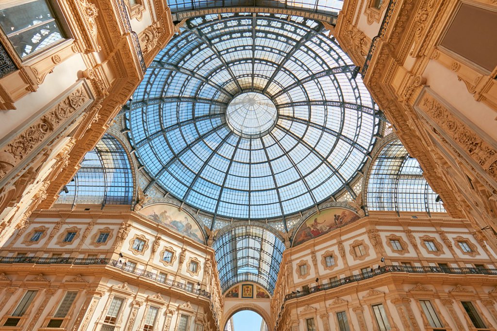 Galeria Wiktora Emanuela II (Galleria Vittorio Emanuele II) w Mediolanie