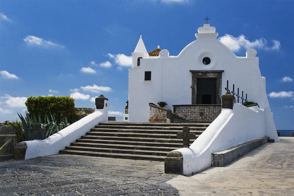 Kościół Soccorso na wyspie Ischia