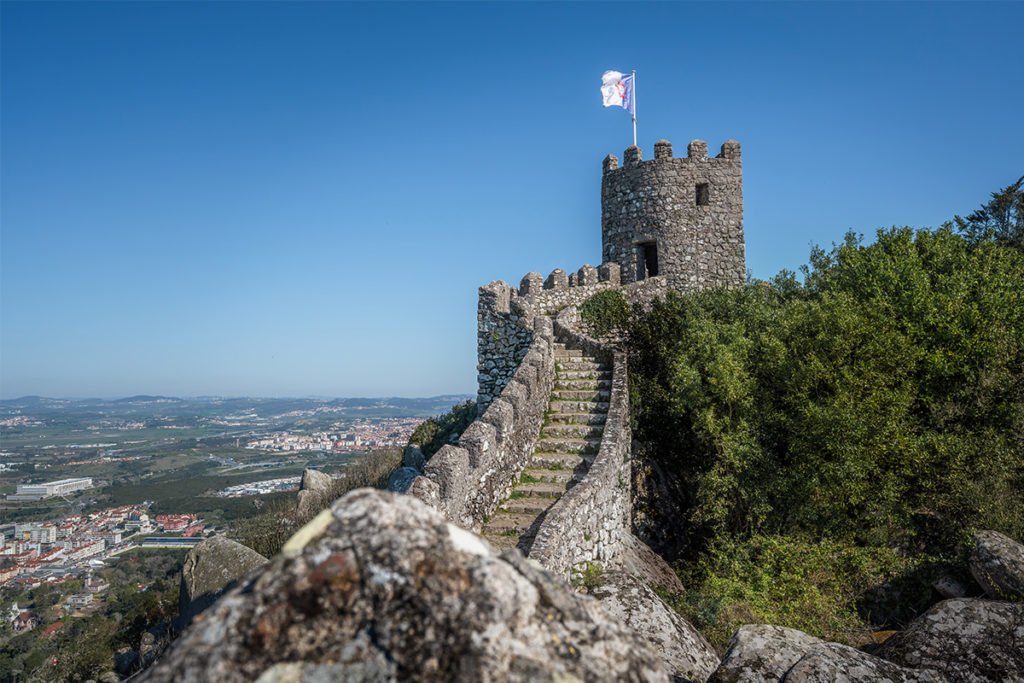 Castelo dos Mouros w Portugalii