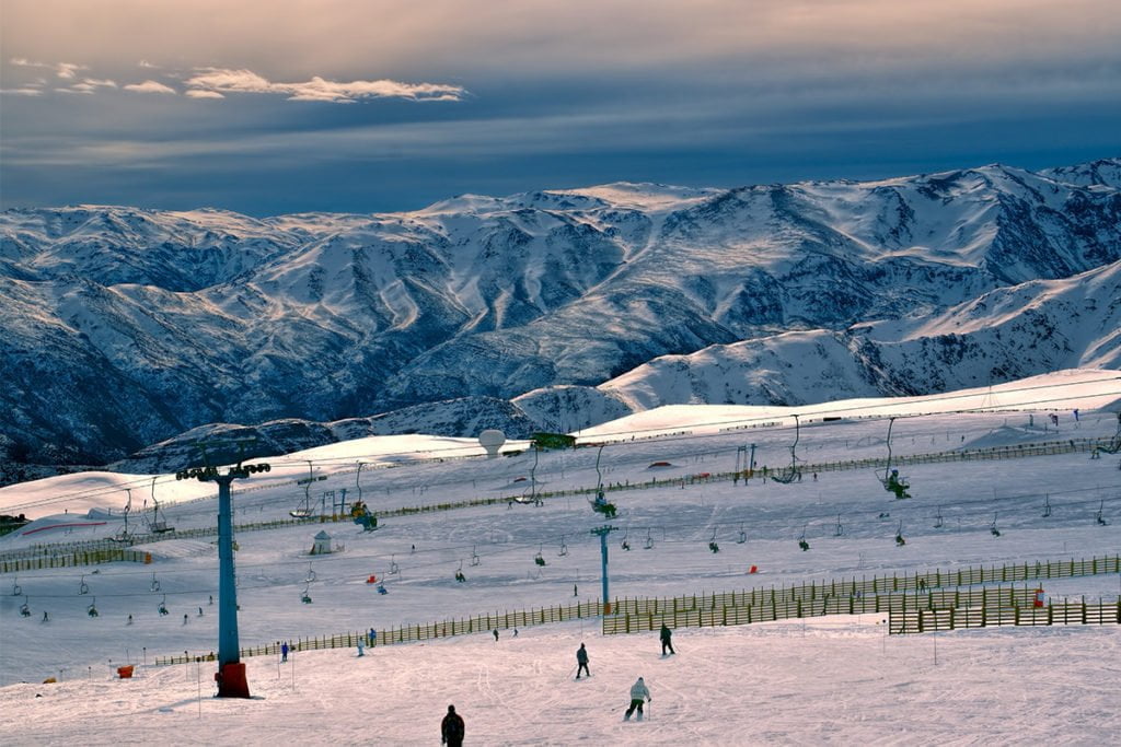 Stok narciarski Valle Nevado