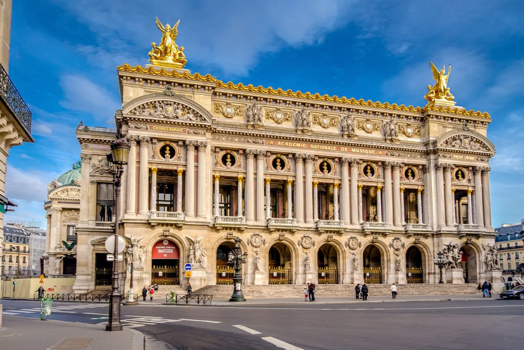 Opéra Garnier w Paryżu - fasada