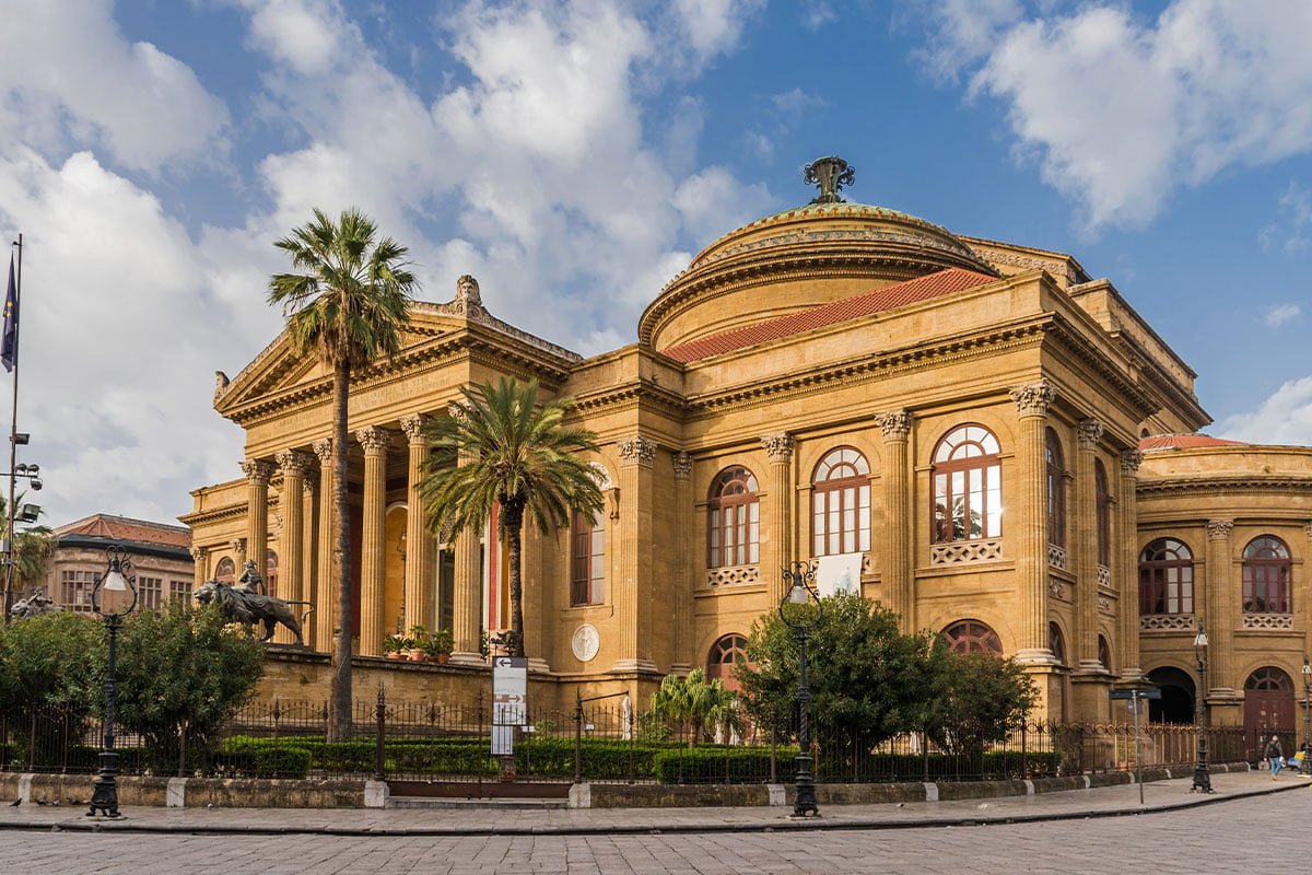 Teatro Massimo- słynny teatr operowy w Palermo