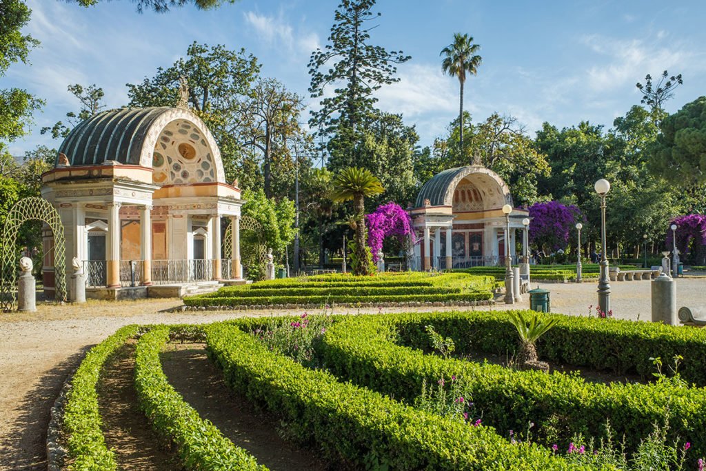 Ogród botaniczny to zielona oaza Palermo