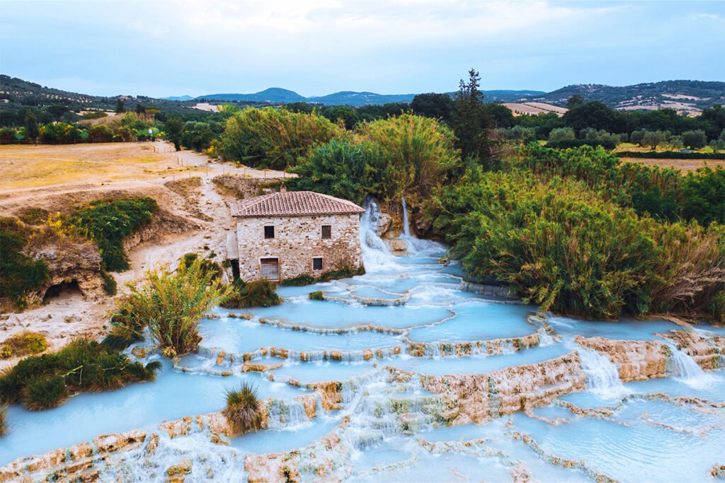 Terme di Saturnia to najbardziej znane termalne źródła we Włoszech