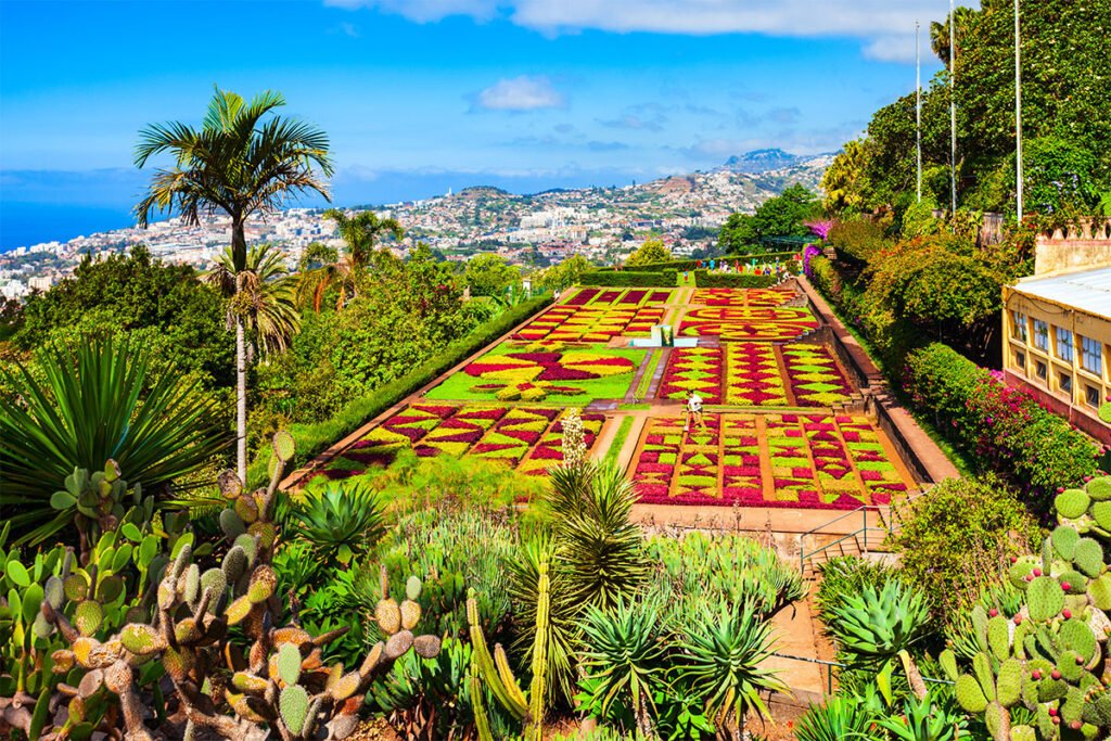 Na terenie Ogrodu Botanicznego znajduje się jeden z najpopularniejszych punktów widokowych w Funchal