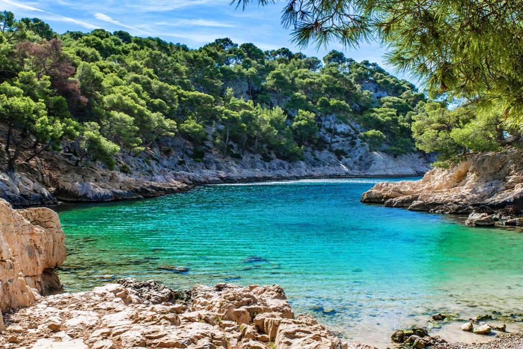 Celem Parku Narodowego Calanques jest ochrona pięknej prowansalskiej przyrody