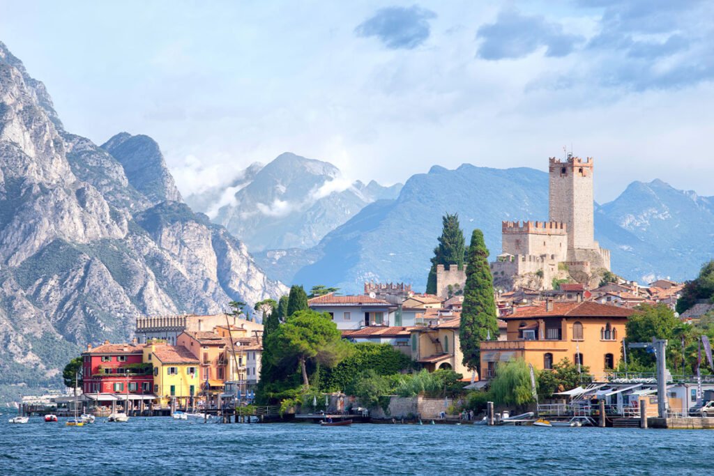 Malcesine – jedna z klimatycznych wiosek nad jeziorem Garda