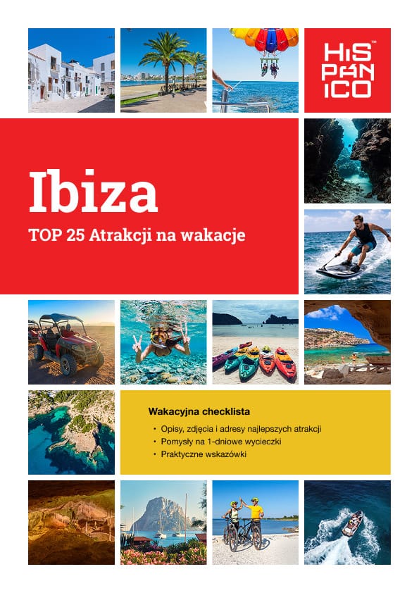 Okładka przewodnika po Ibizie