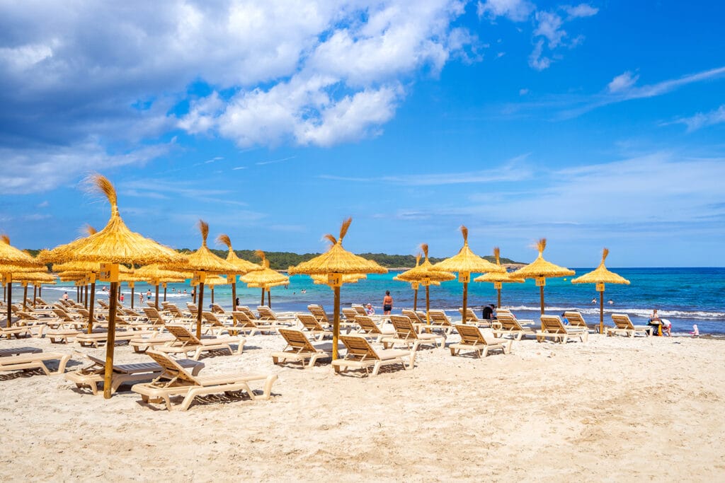 Plaża w Cala Millor