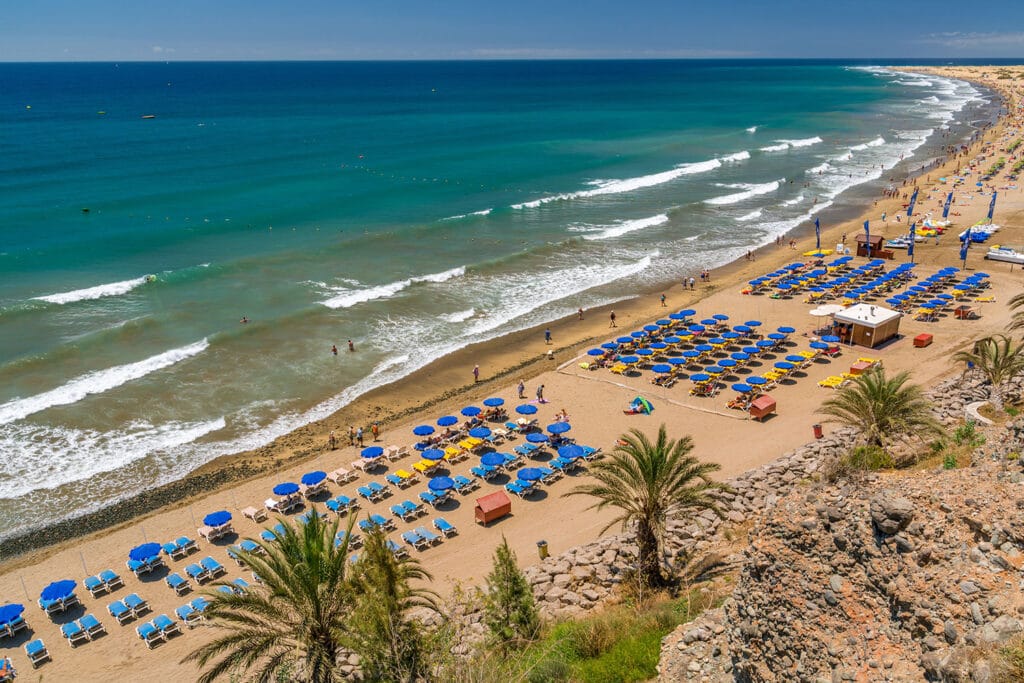 Plaża w Playa del Inglés