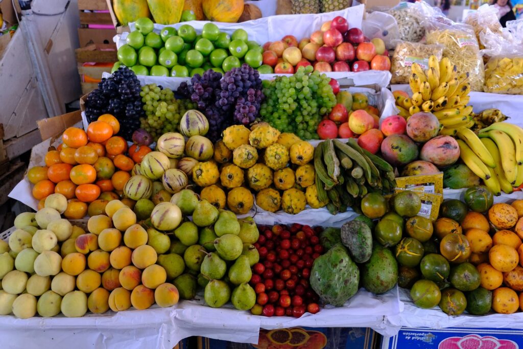 Na targu San Pedro w Cuzco spróbujesz egzotycznych owoców i świeżych soków